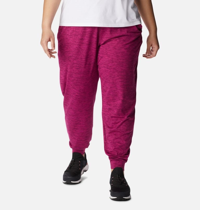 Pantaloni Jogger Columbia Weekend Adventure Dama Fucsie | Plus Size AP7S1AQMZ